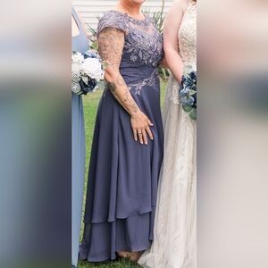 JJs House High Low Dress in Stormy